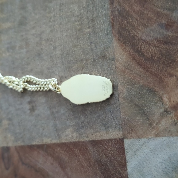 All Saints Saint Engraved Chain Necklace Pendant With All Saints Dust Bag Nwt❤️ - Picture 9 of 10